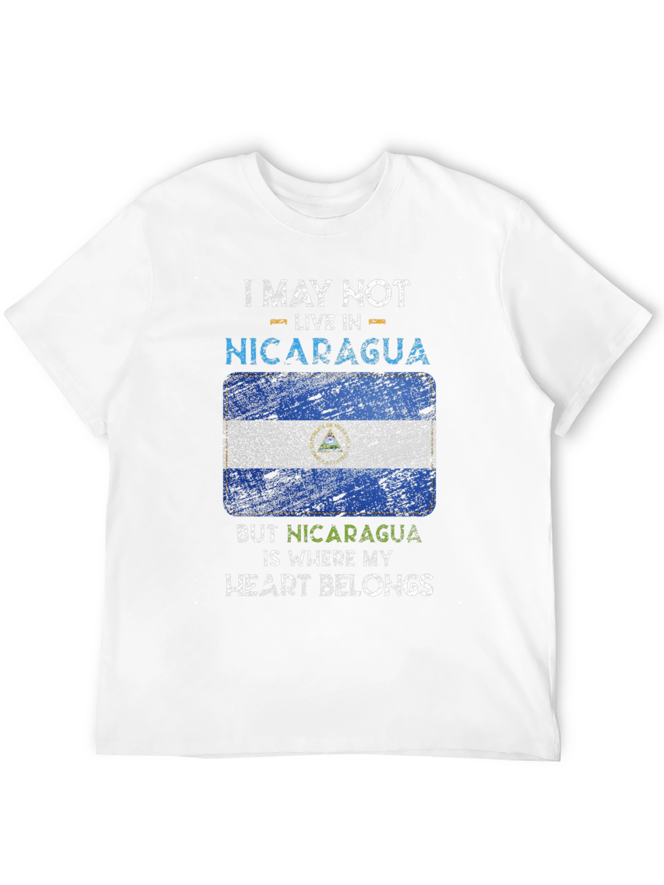 Nicaragua Heart T-Shirt