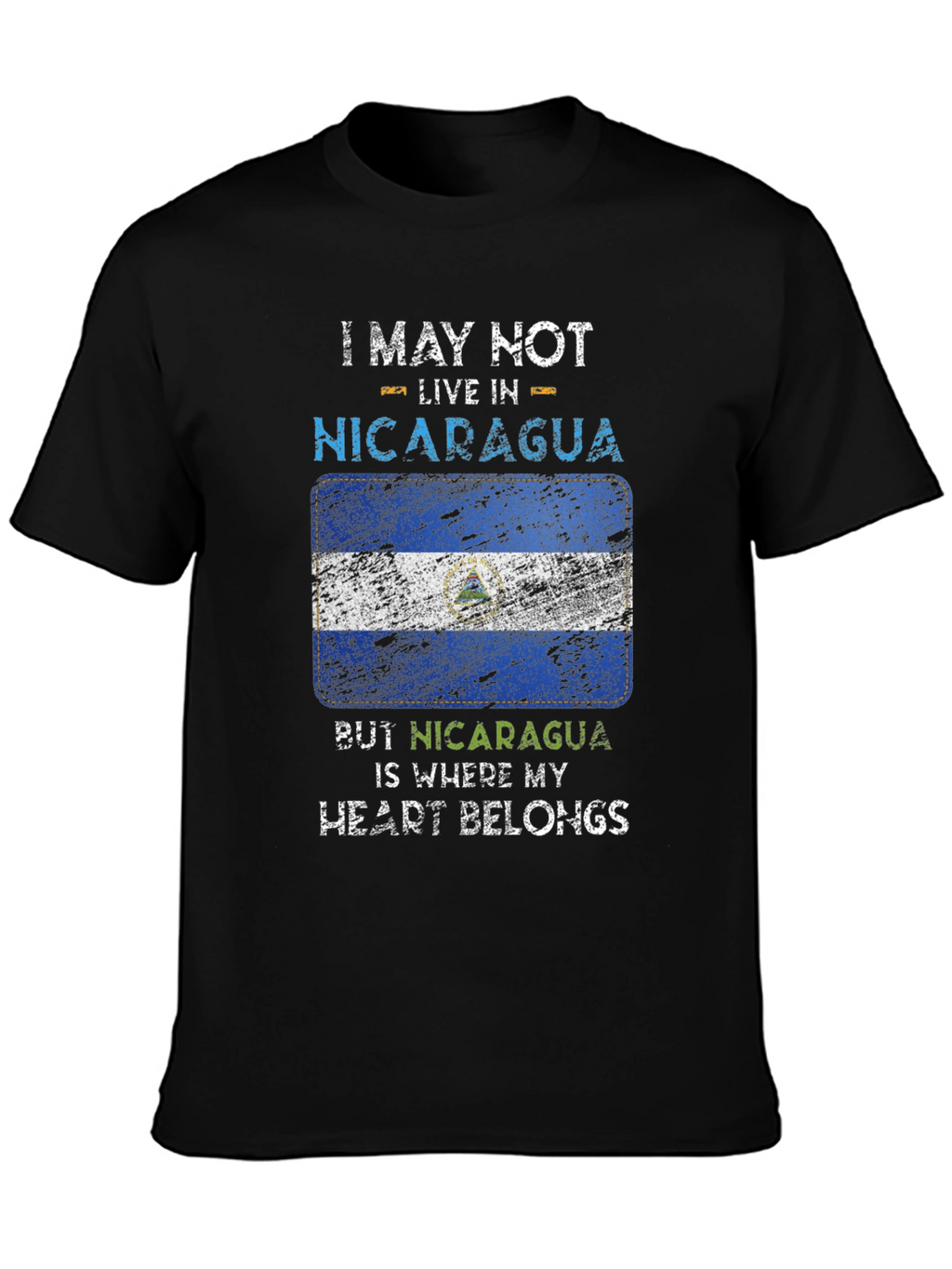 Nicaragua Heart T-Shirt