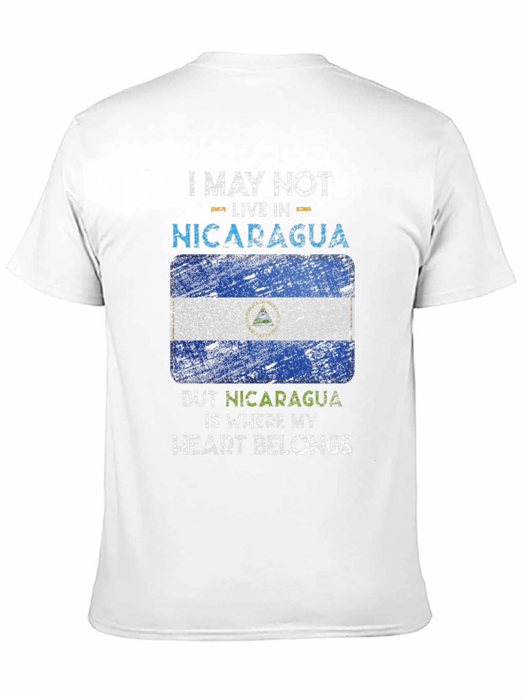 Nicaragua Heart T-Shirt
