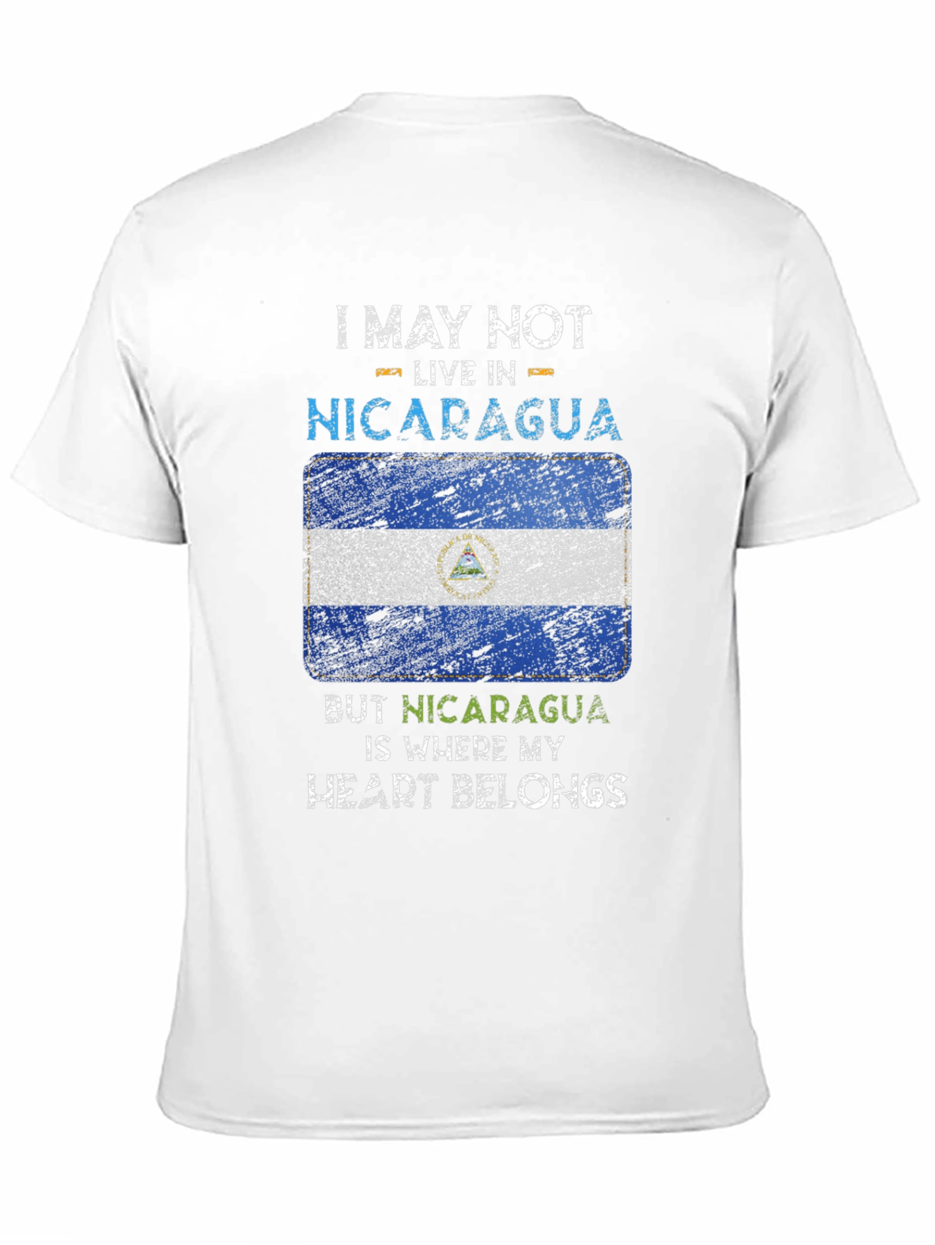 Nicaragua Heart T-Shirt