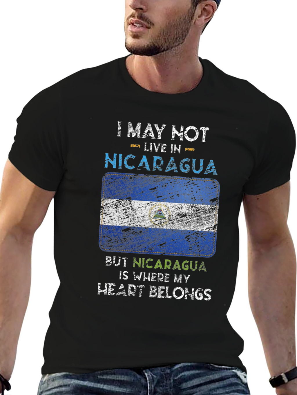 Nicaragua Heart T-Shirt