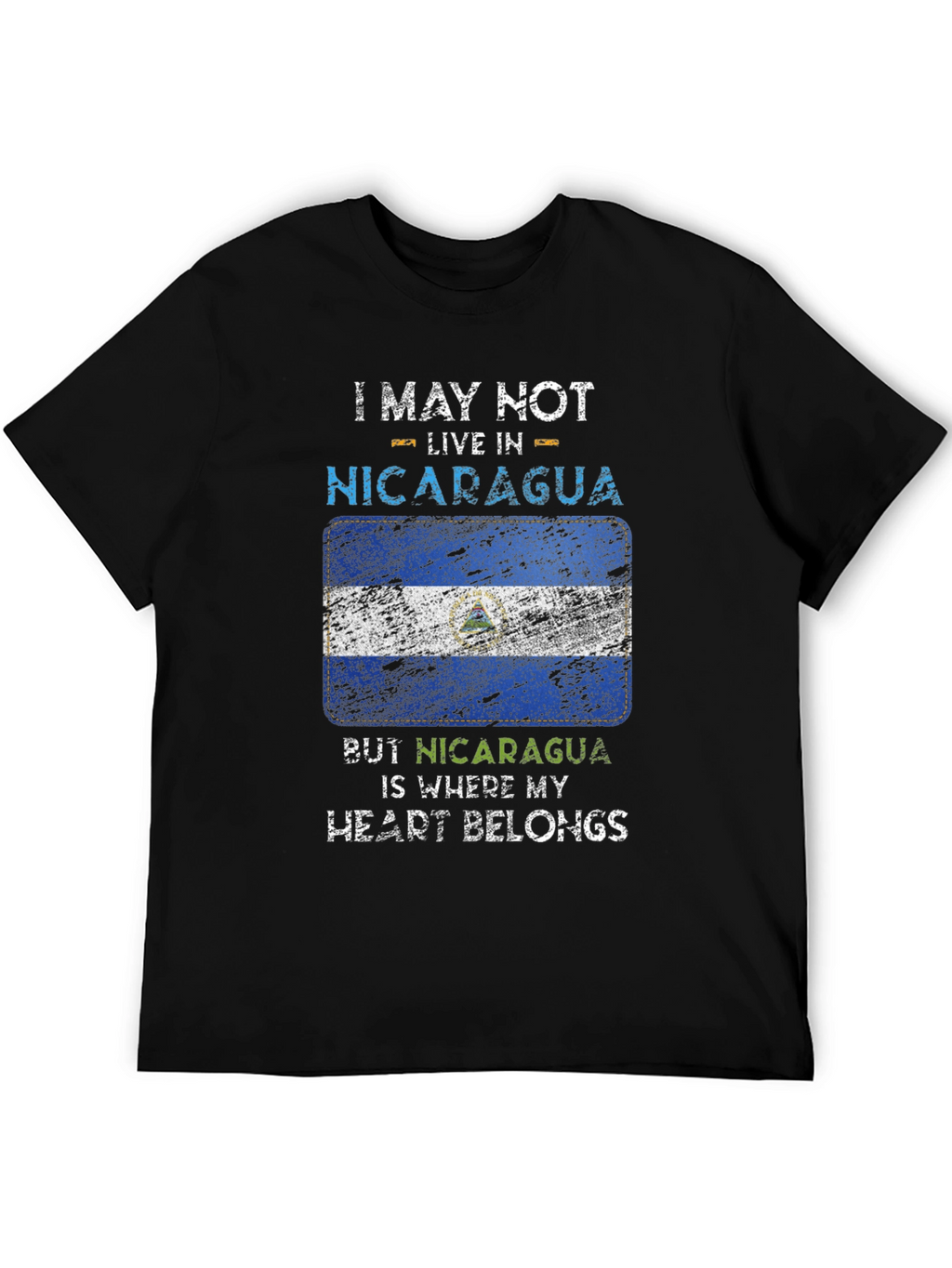 Nicaragua Heart T-Shirt
