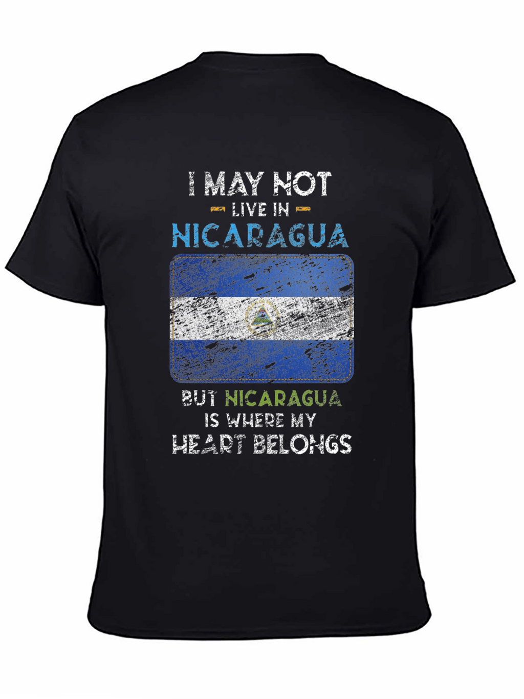 Nicaragua Heart T-Shirt