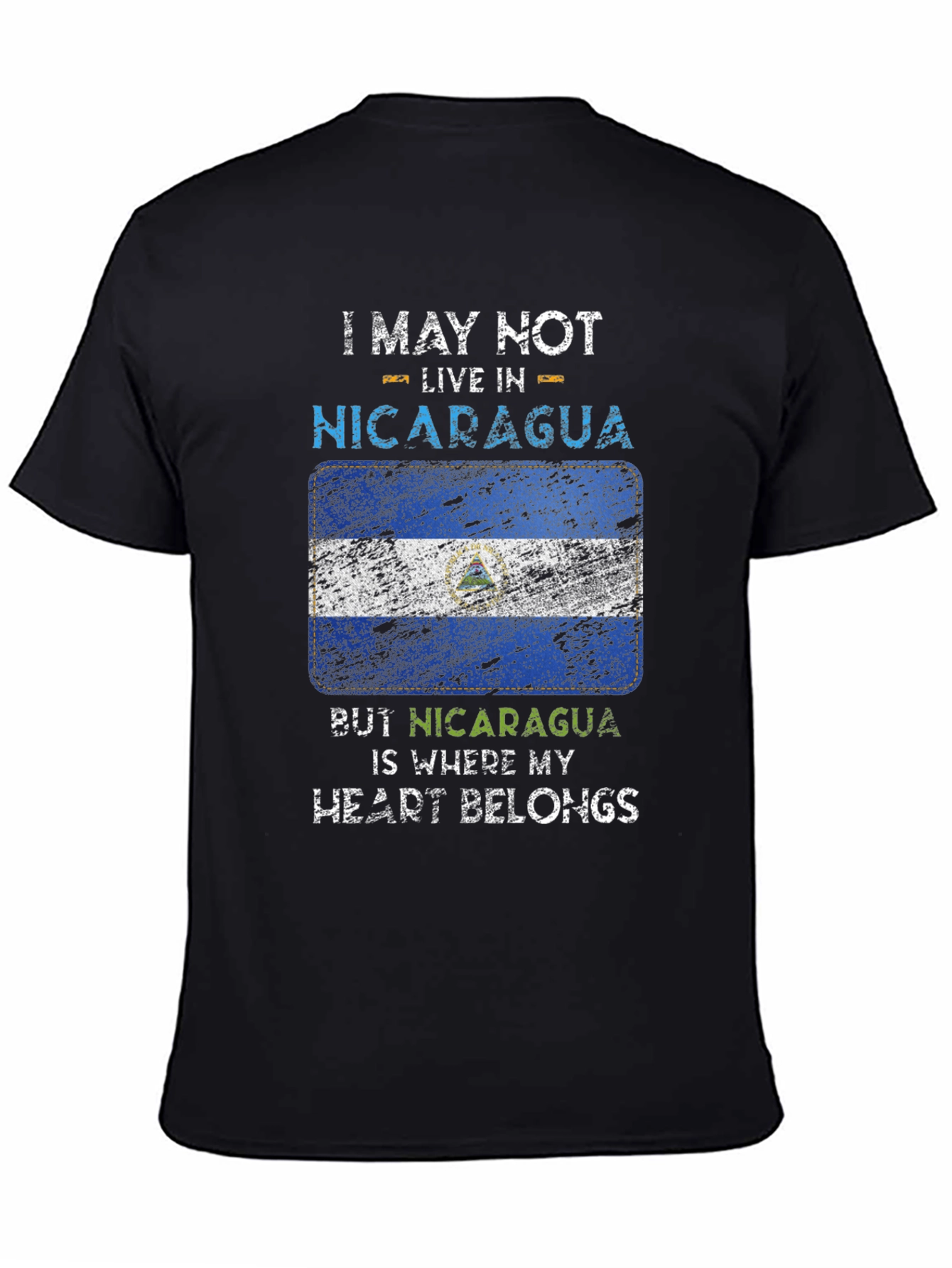 Nicaragua Heart T-Shirt