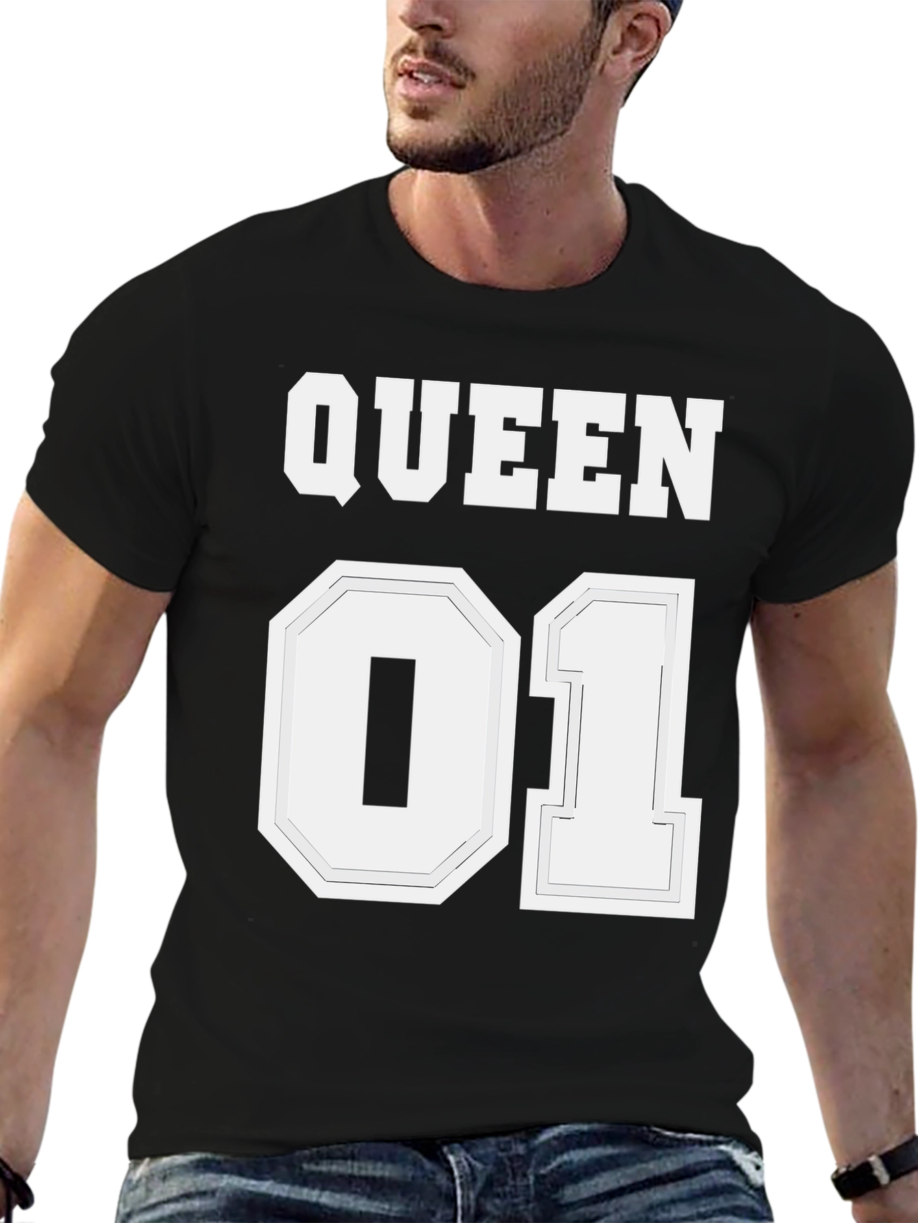 Queen 01 Black Graphic Tee