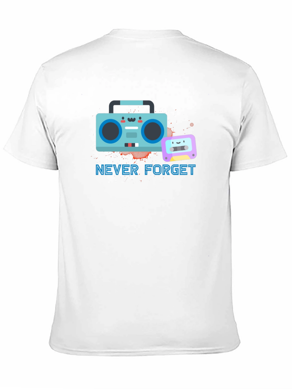 Retro Boombox Never Forget T-Shirt