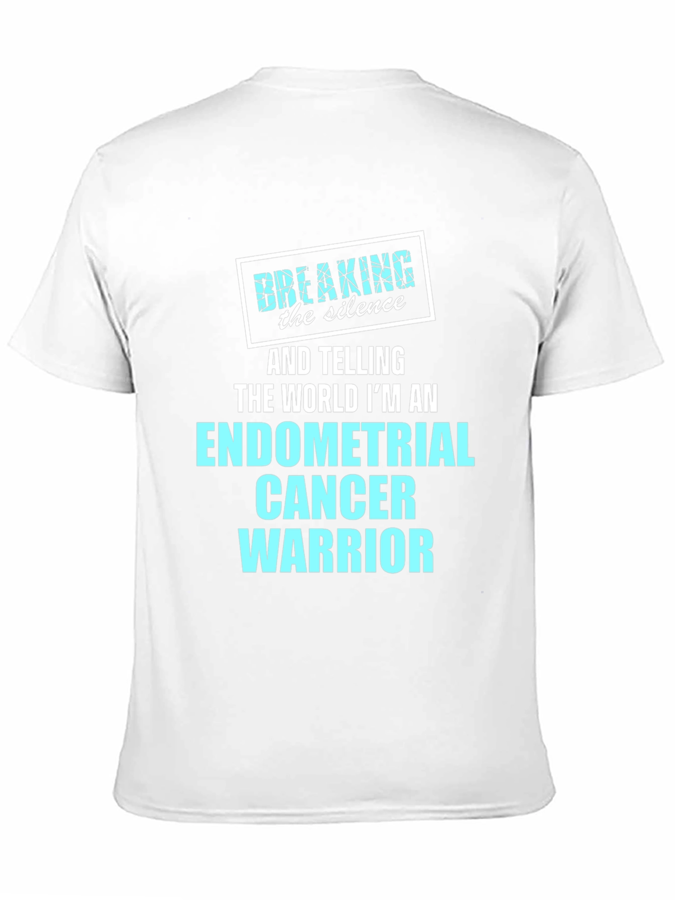 Endometrial Cancer Warrior Awareness T-Shirt