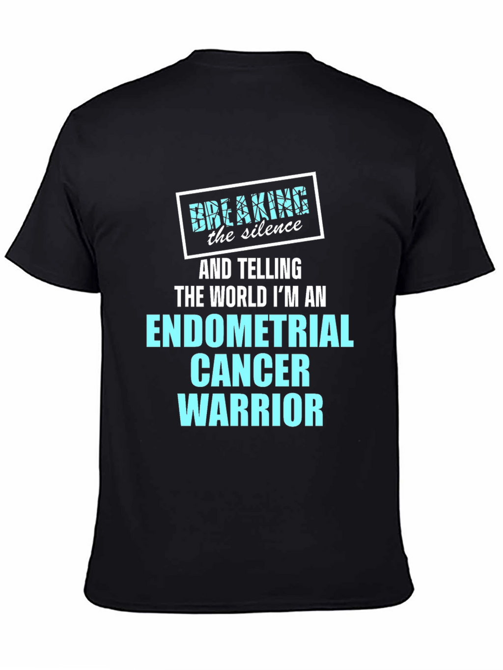 Endometrial Cancer Warrior Awareness T-Shirt