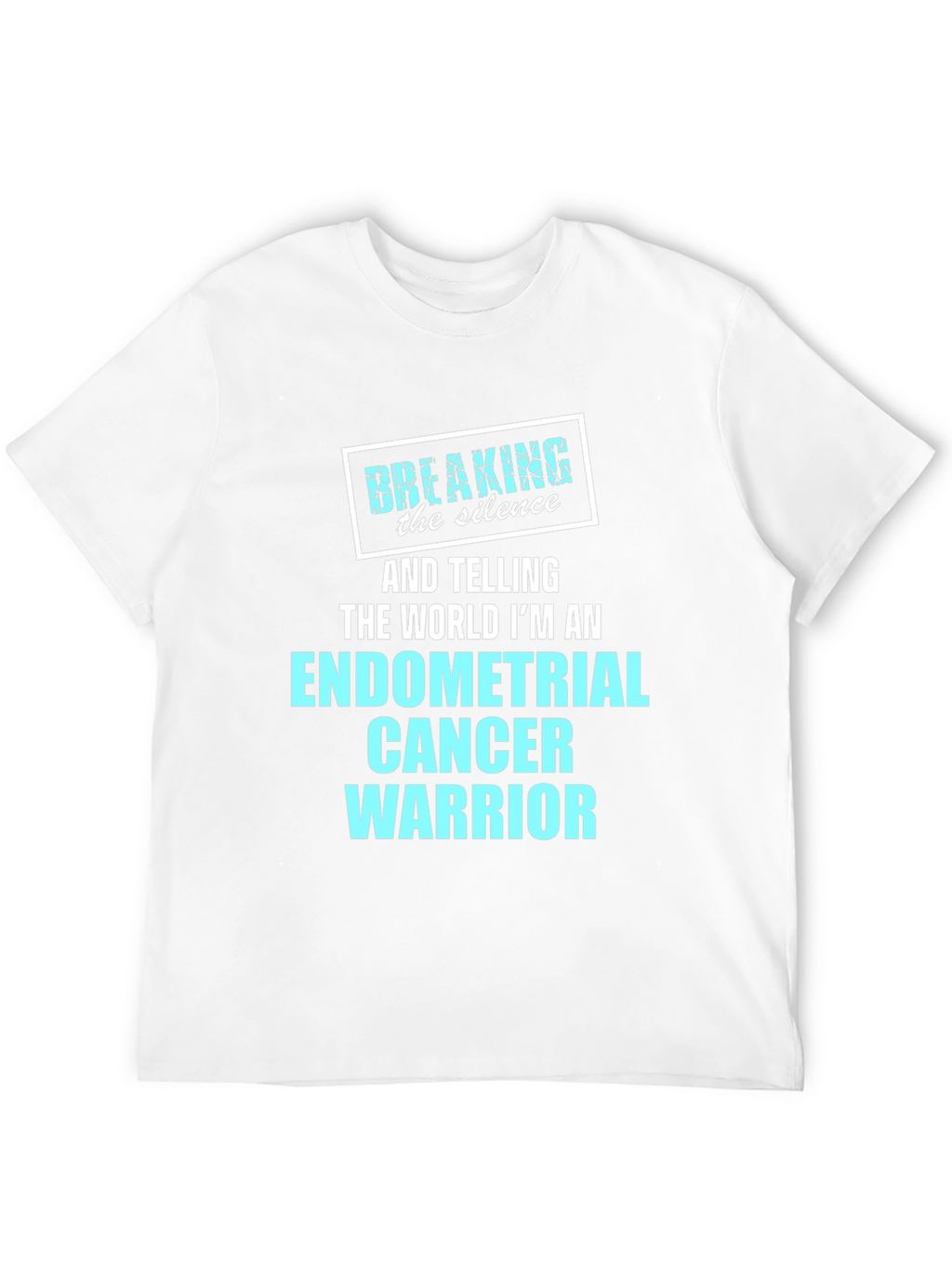 Endometrial Cancer Warrior Awareness T-Shirt