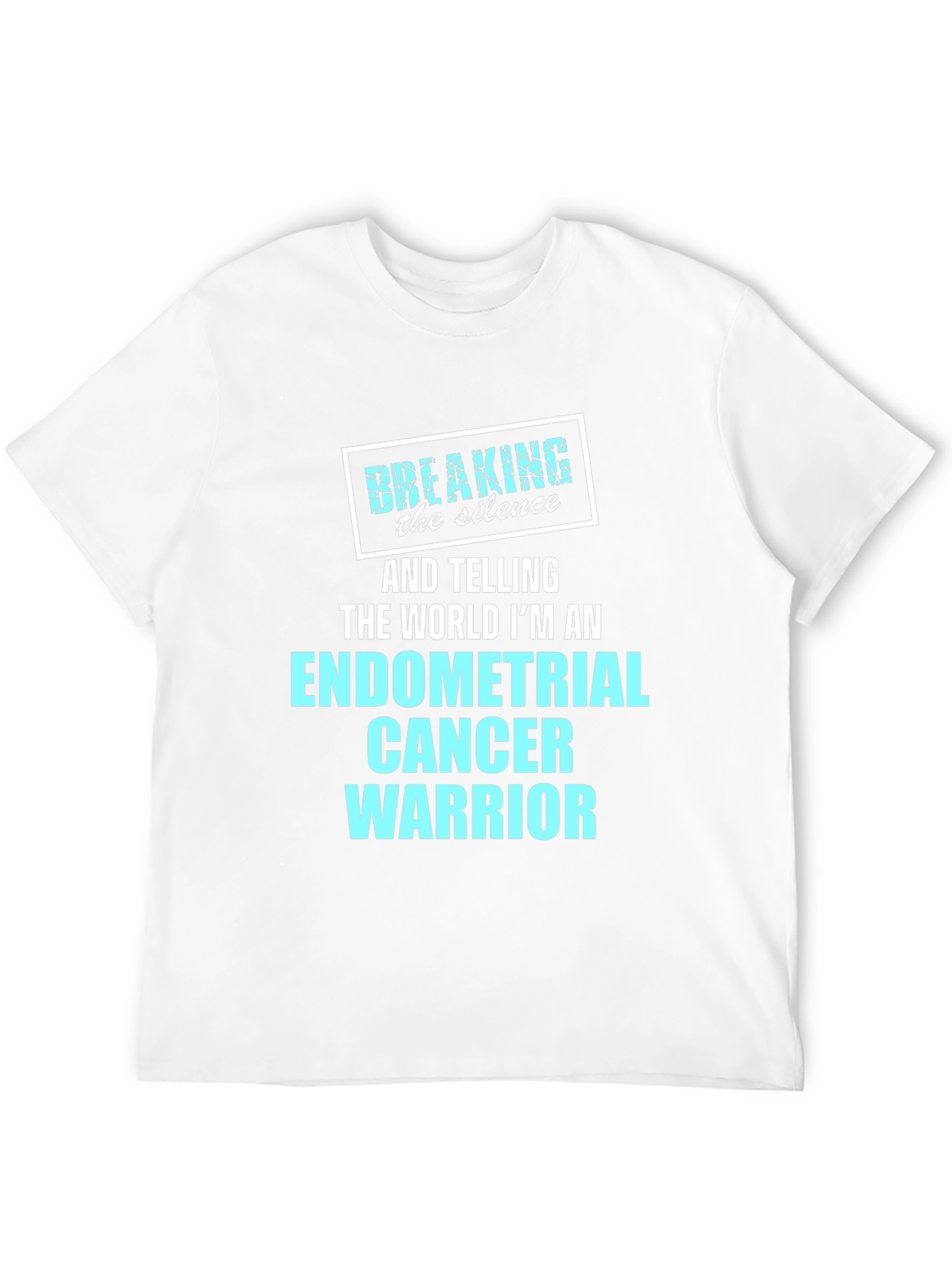 Endometrial Cancer Warrior Awareness T-Shirt