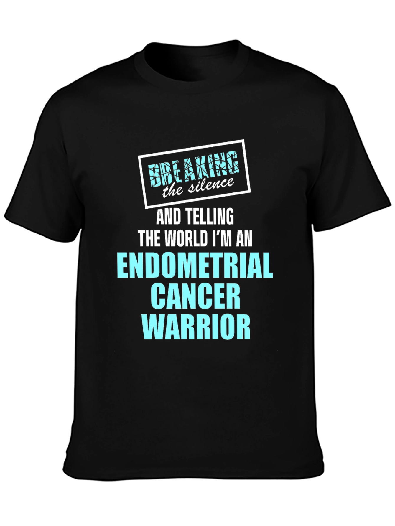 Endometrial Cancer Warrior Awareness T-Shirt