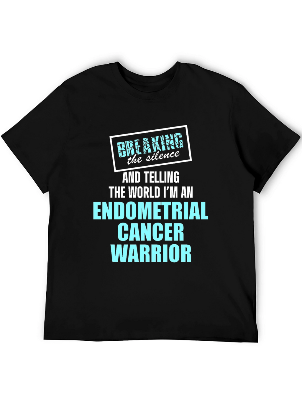 Endometrial Cancer Warrior Awareness T-Shirt