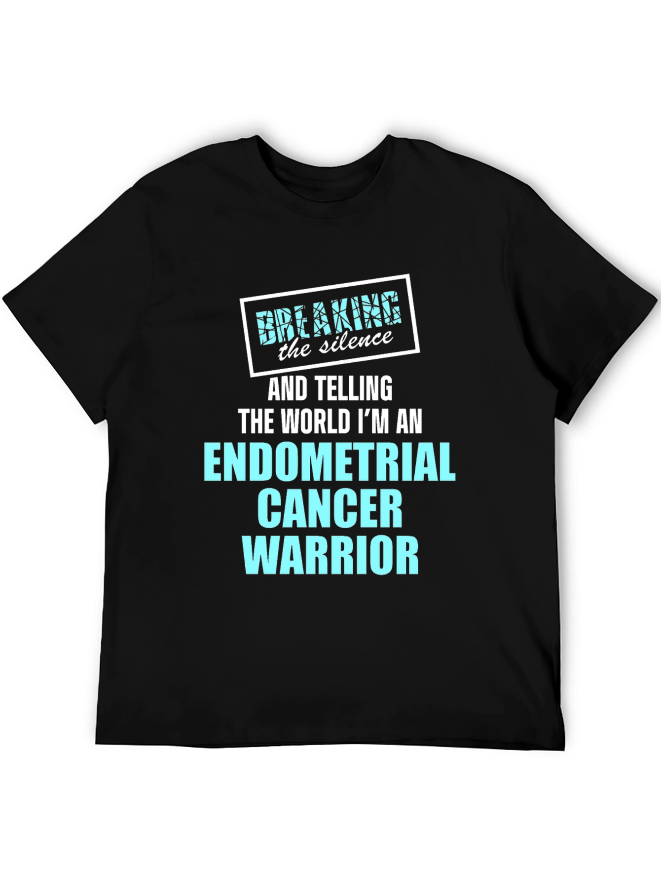 Endometrial Cancer Warrior Awareness T-Shirt
