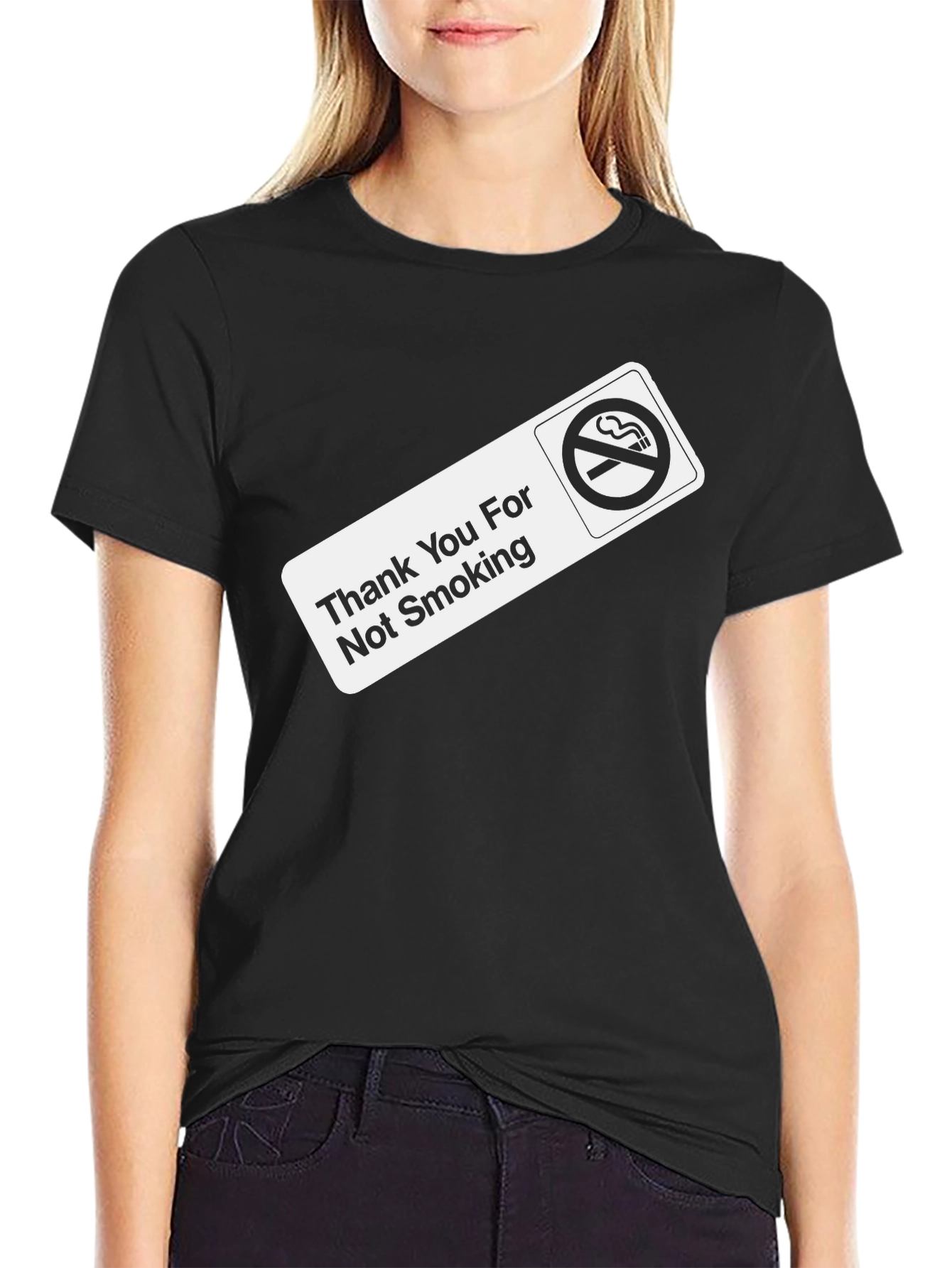Thank You For Not Smoking Graphic Tee