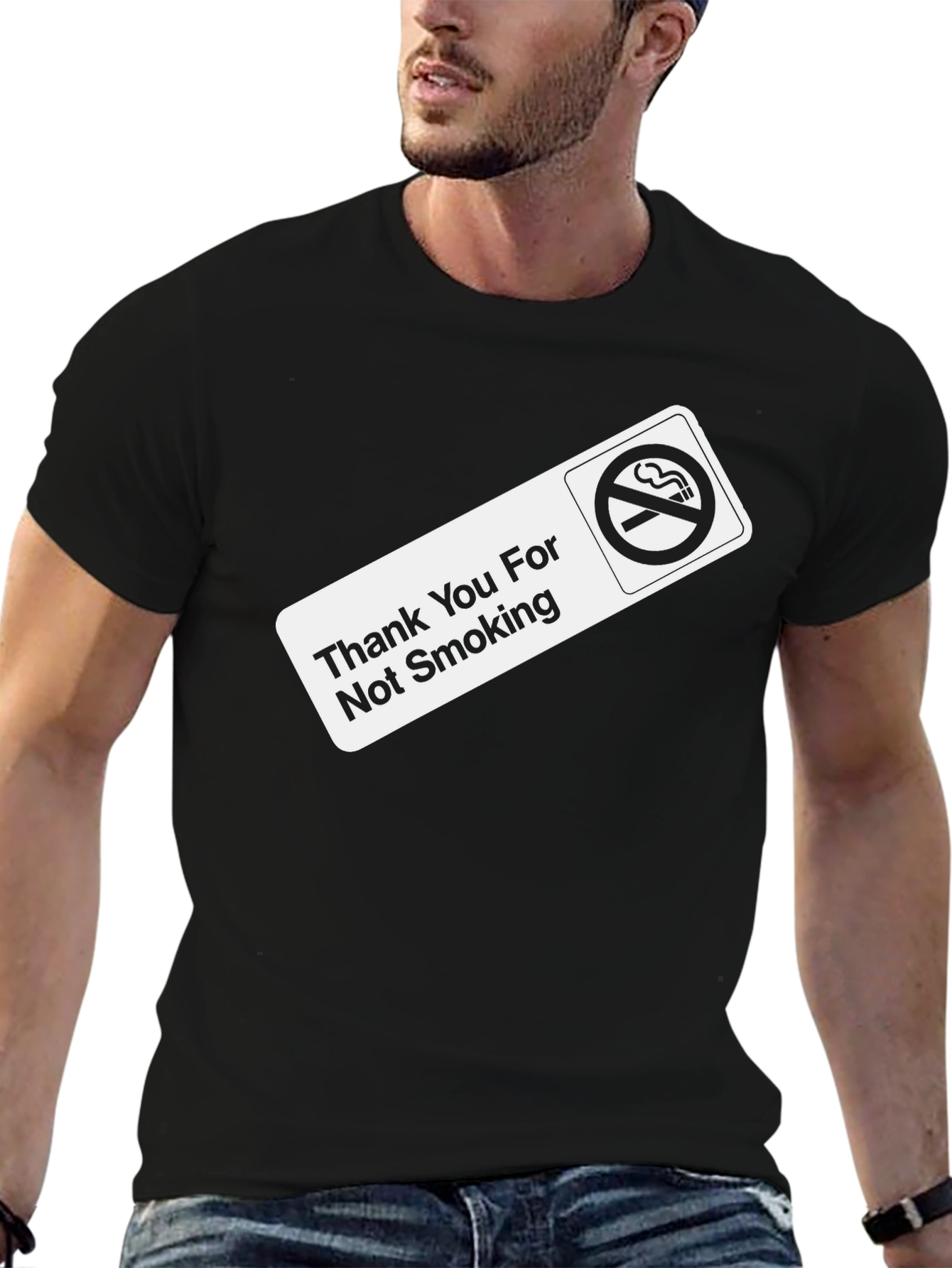 Thank You For Not Smoking Graphic Tee