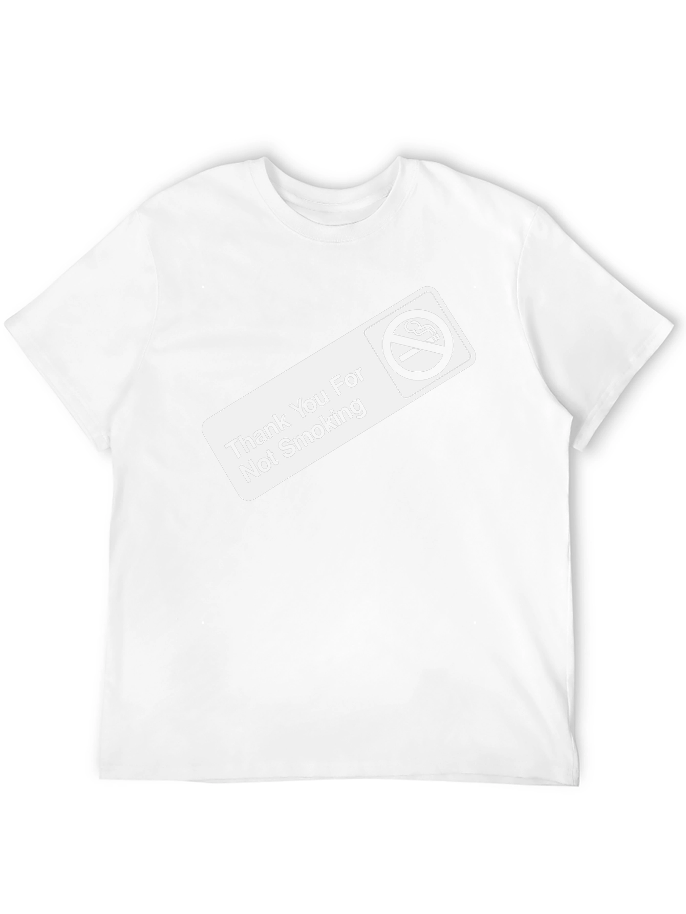 Thank You For Not Smoking Graphic Tee