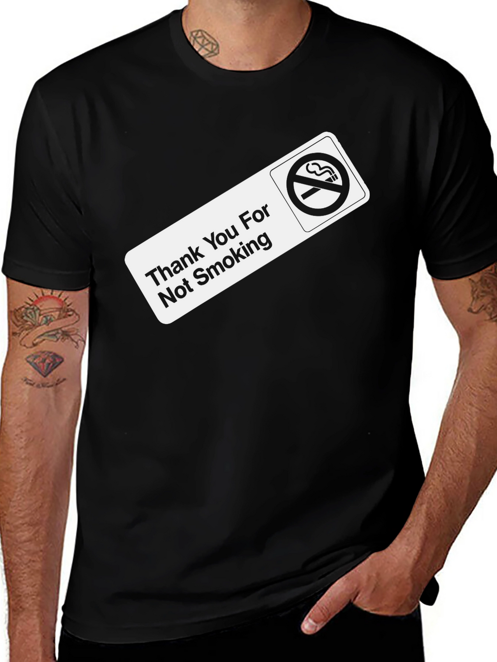Thank You For Not Smoking Graphic Tee