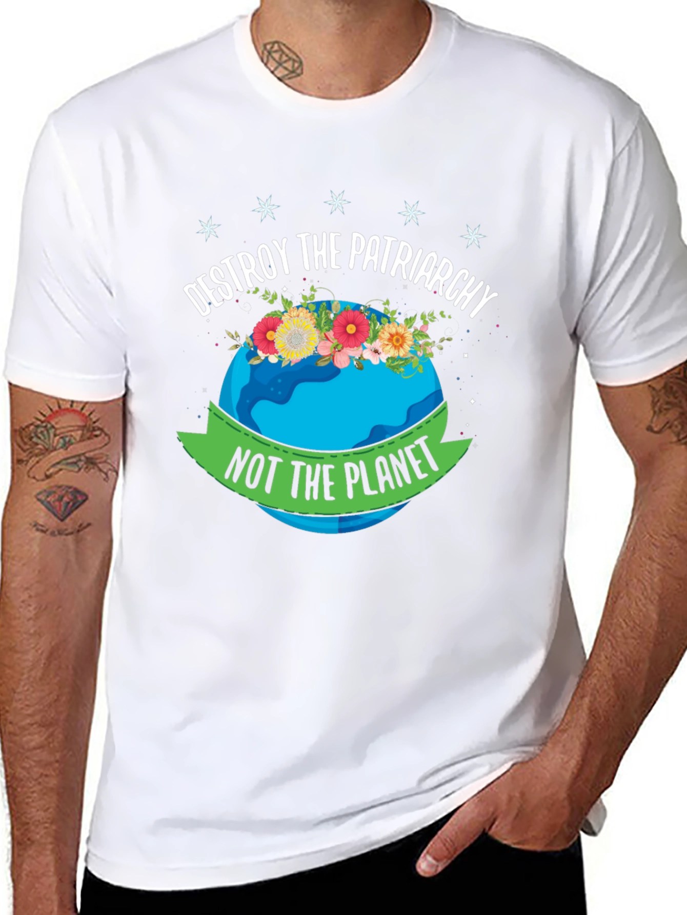 Destroy Patriarchy Graphic T-Shirt