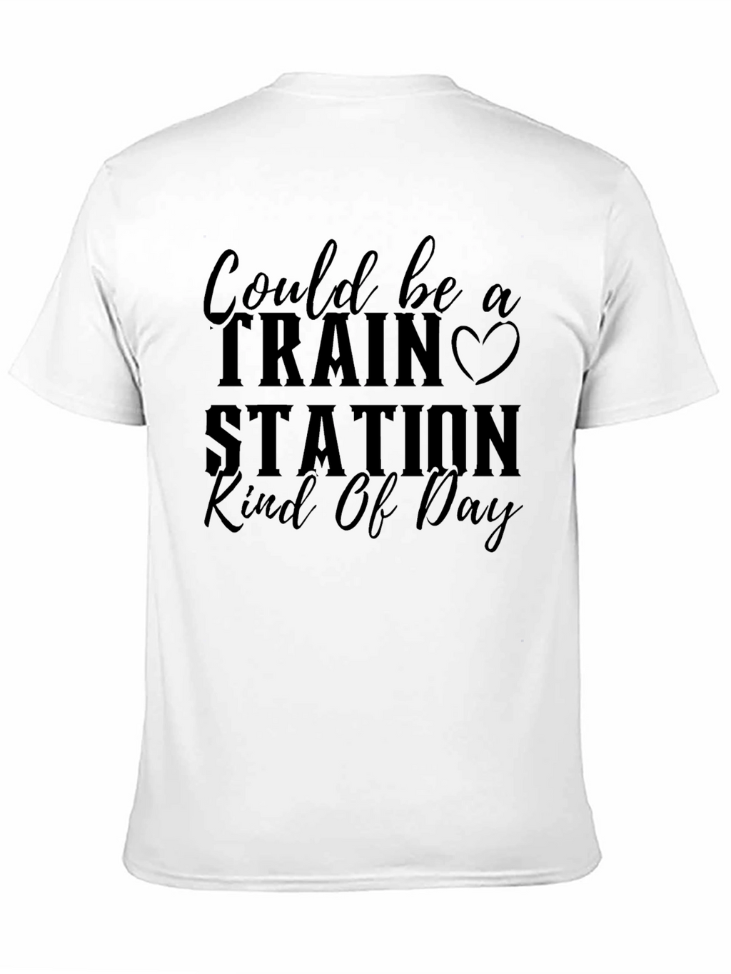 Train Station Kind of Day Graphic Tee