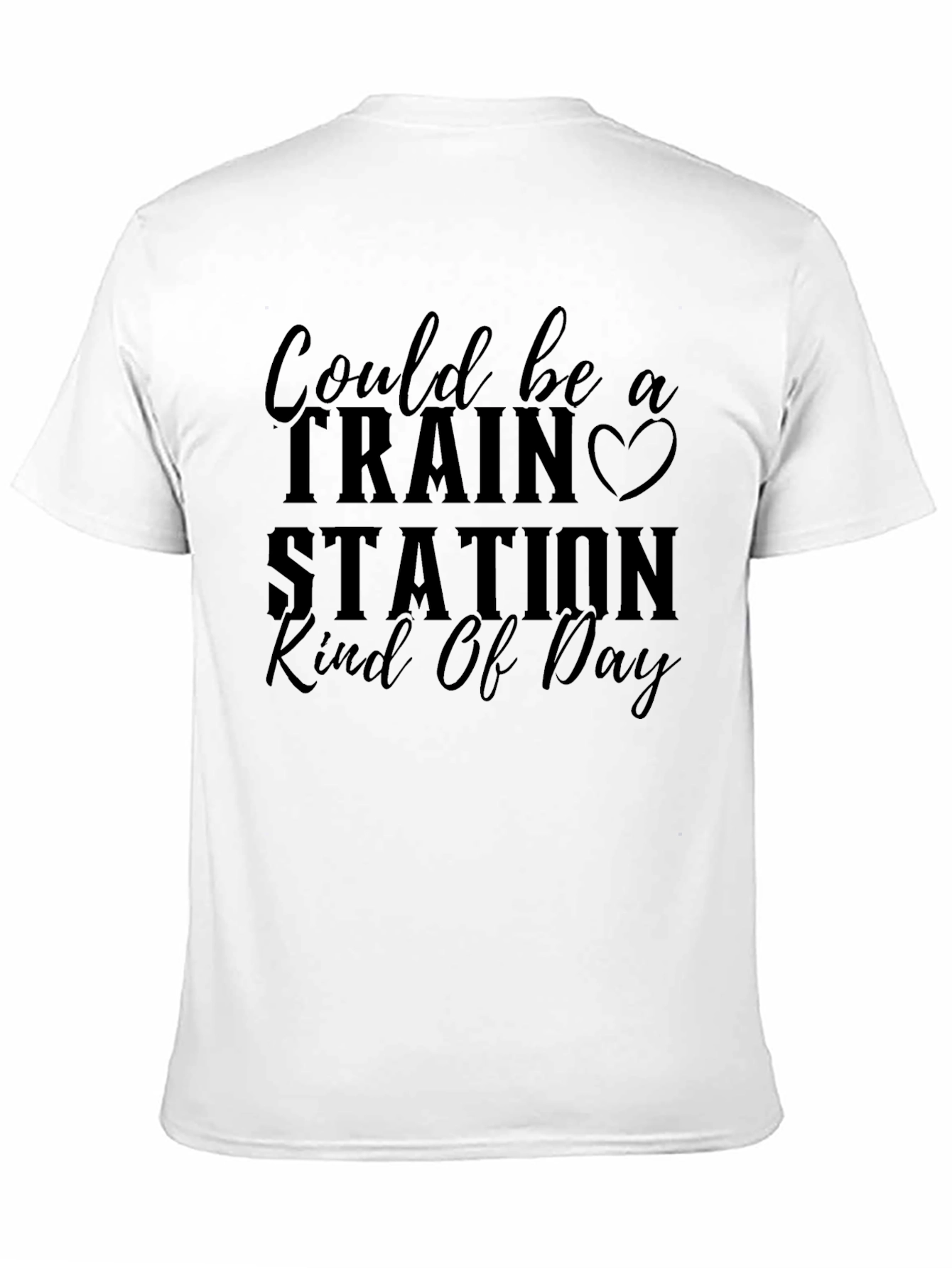 Train Station Kind of Day Graphic Tee