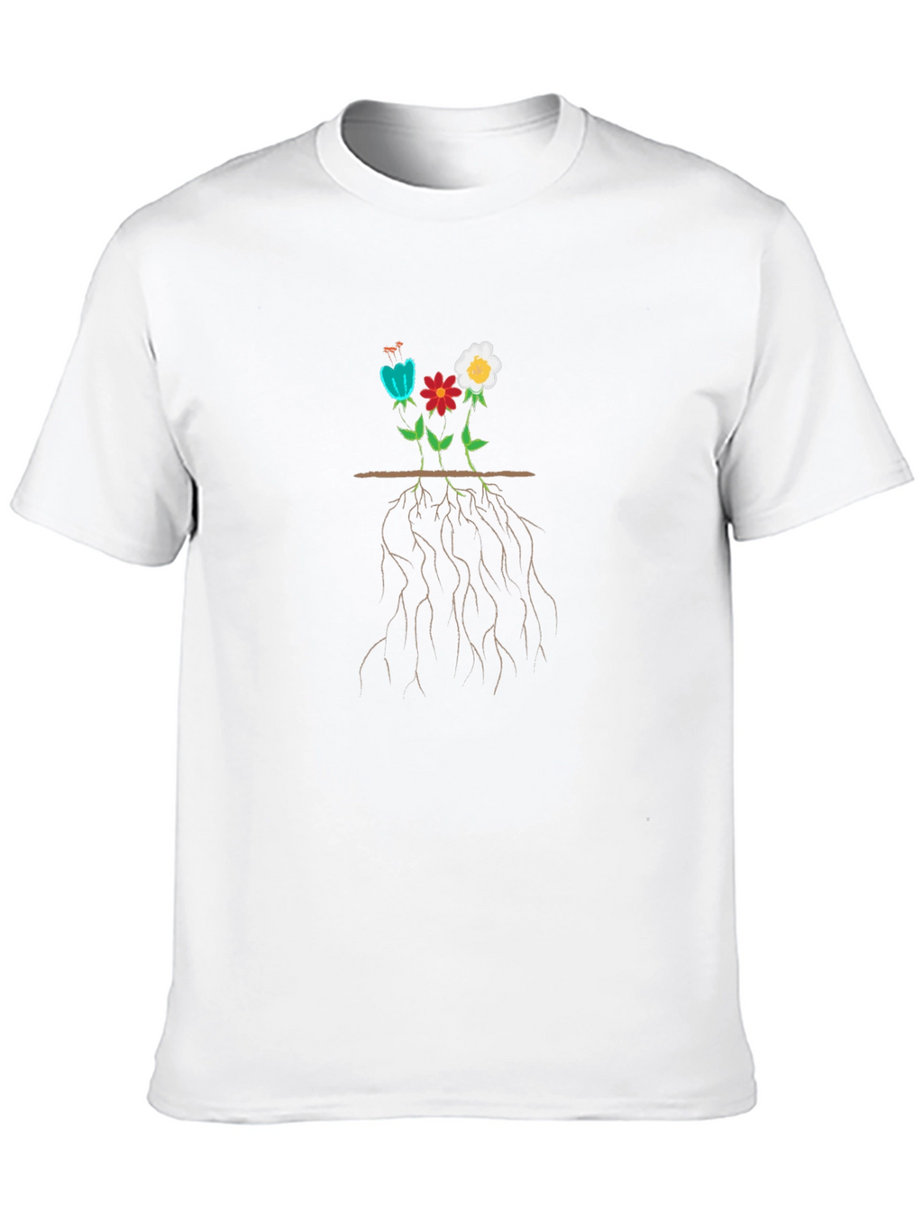 Rooted in Growth Graphic Tee - Stylish Nature Design