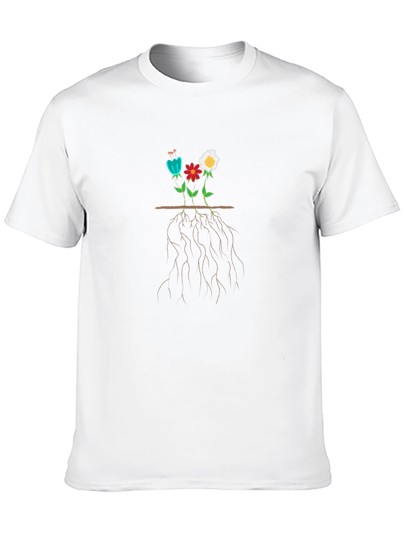 Rooted in Growth Graphic Tee - Stylish Nature Design