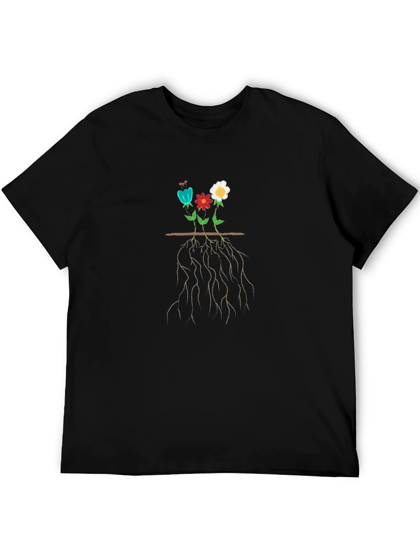 Rooted in Growth Graphic Tee - Stylish Nature Design