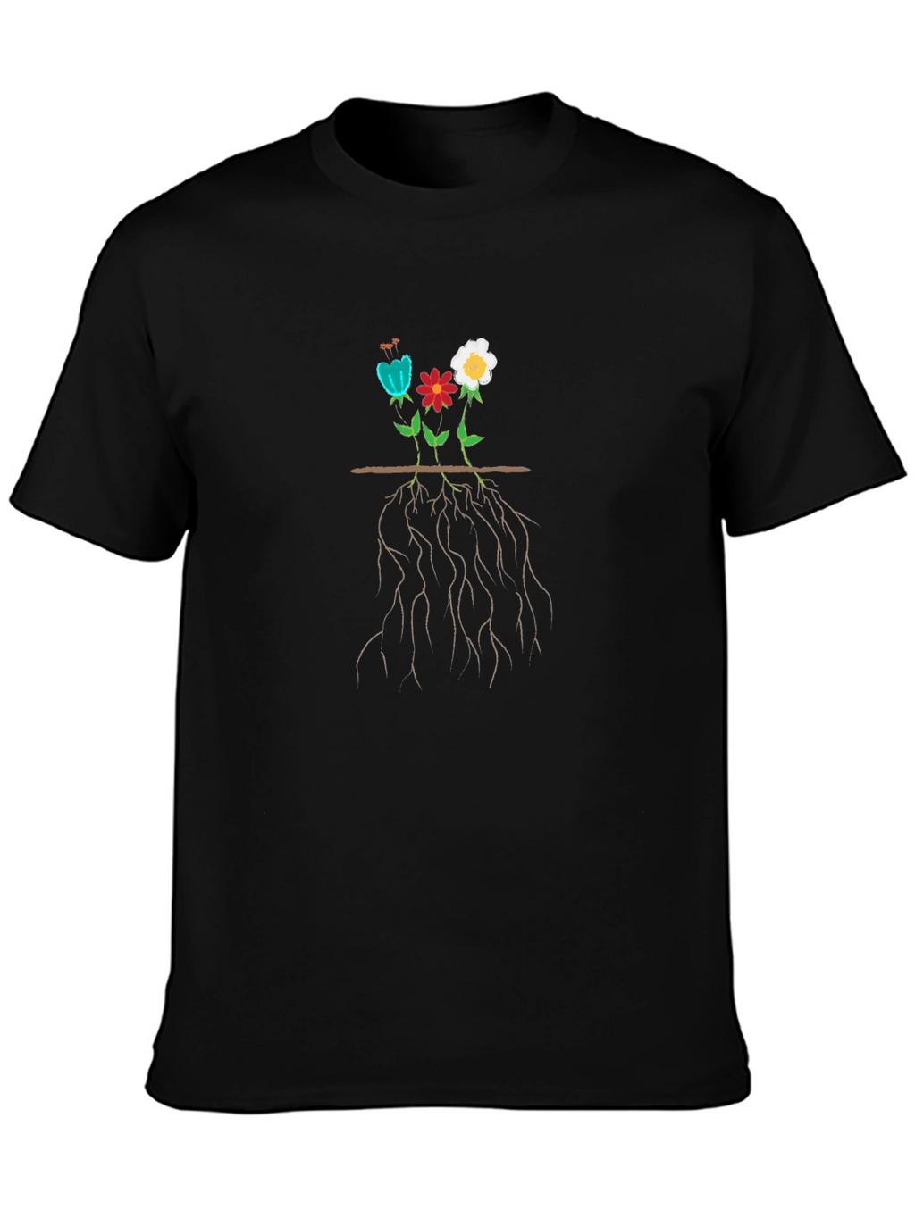 Rooted in Growth Graphic Tee - Stylish Nature Design