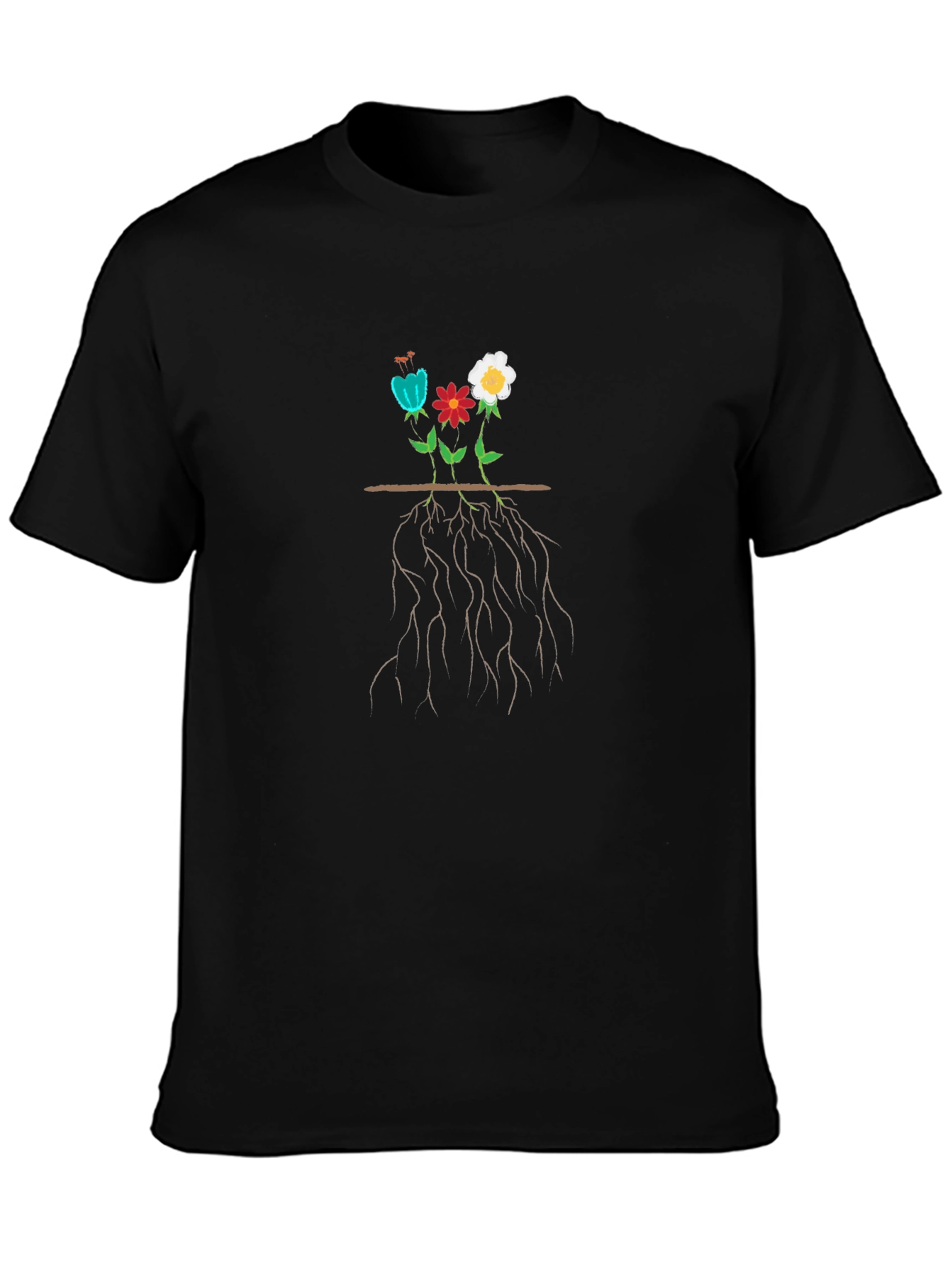 Rooted in Growth Graphic Tee - Stylish Nature Design