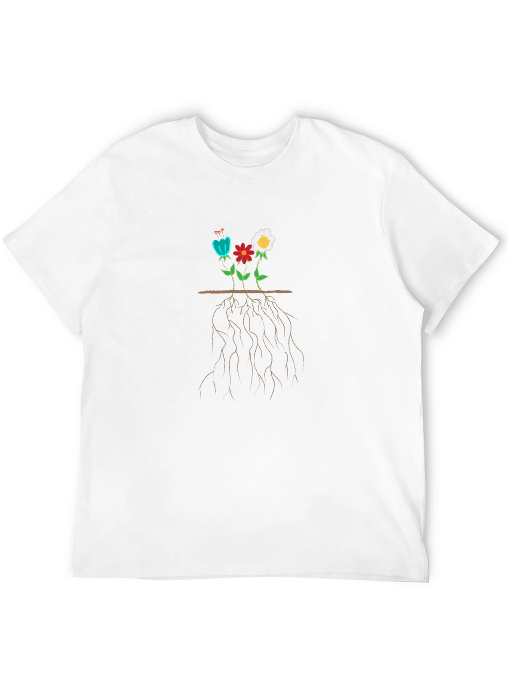 Rooted in Growth Graphic Tee - Stylish Nature Design