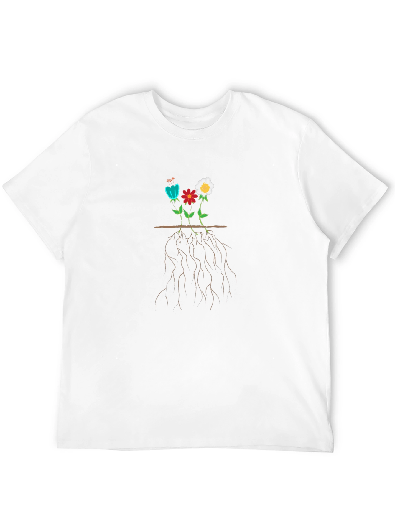 Rooted in Growth Graphic Tee - Stylish Nature Design