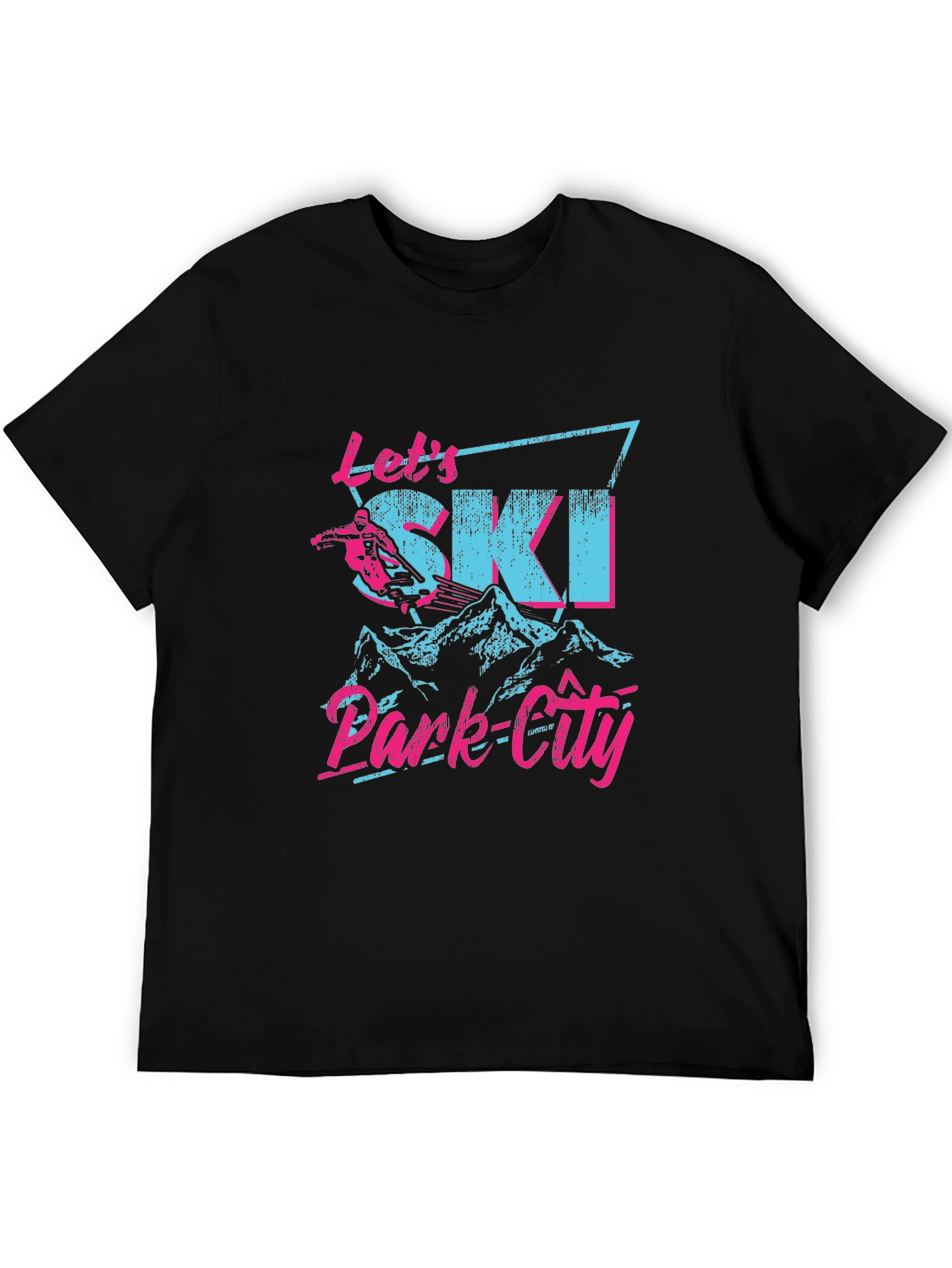 Lets Ski Park City Graphic Tee