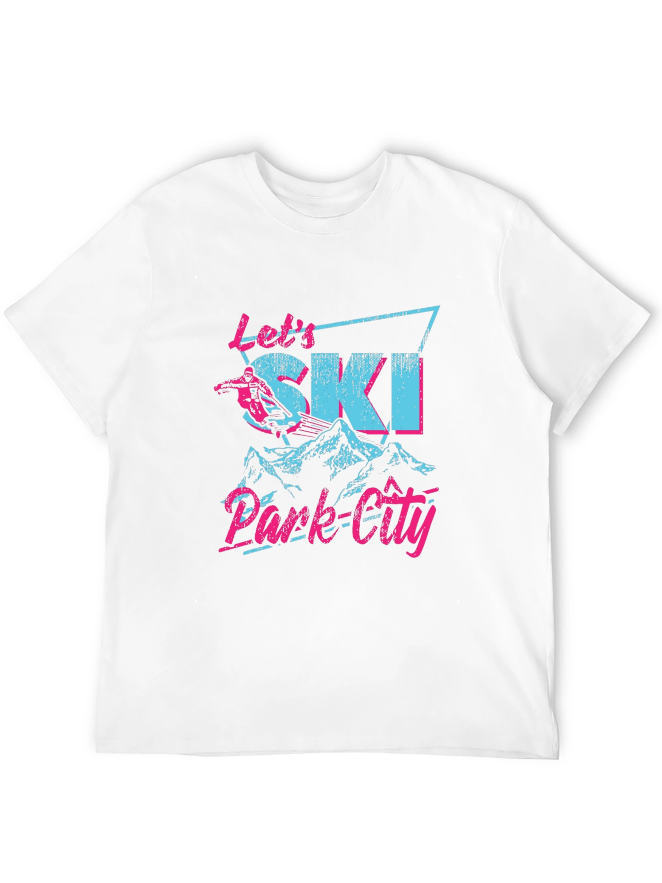 Lets Ski Park City Graphic Tee
