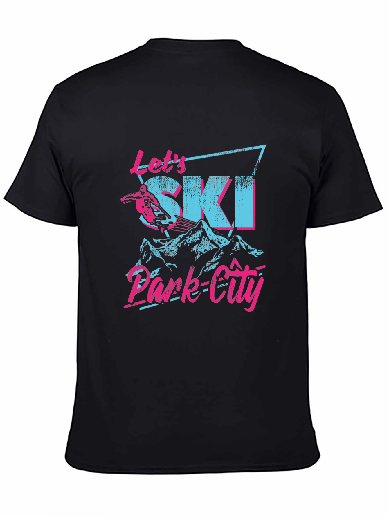 Lets Ski Park City Graphic Tee