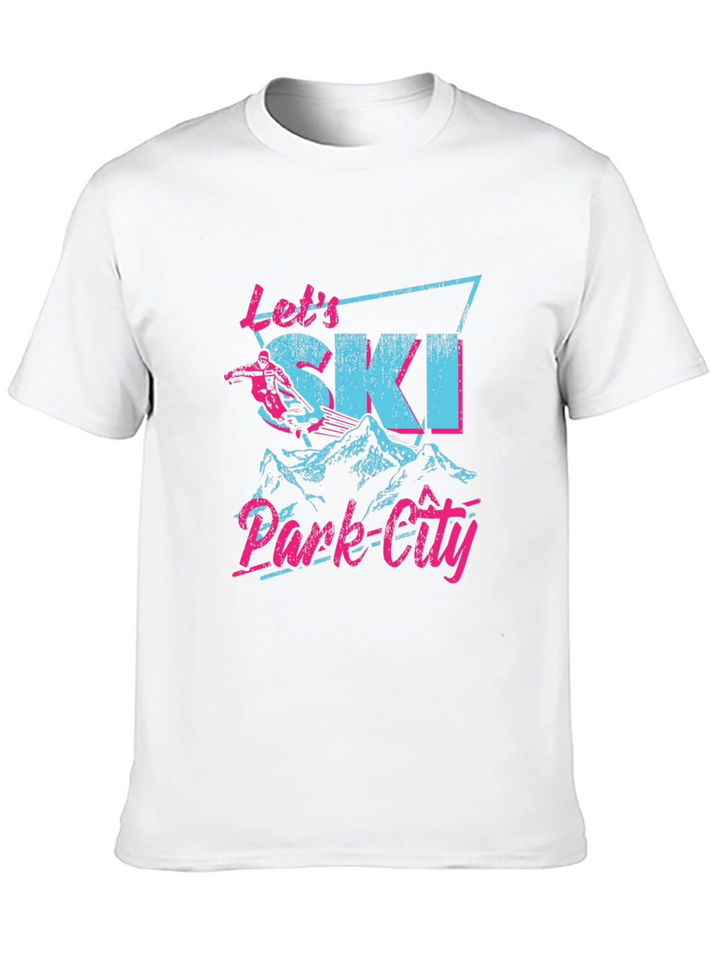 Lets Ski Park City Graphic Tee