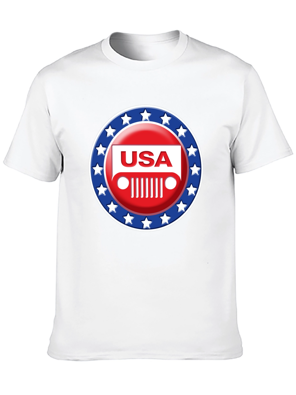 USA Jeep Patriotic T-Shirt