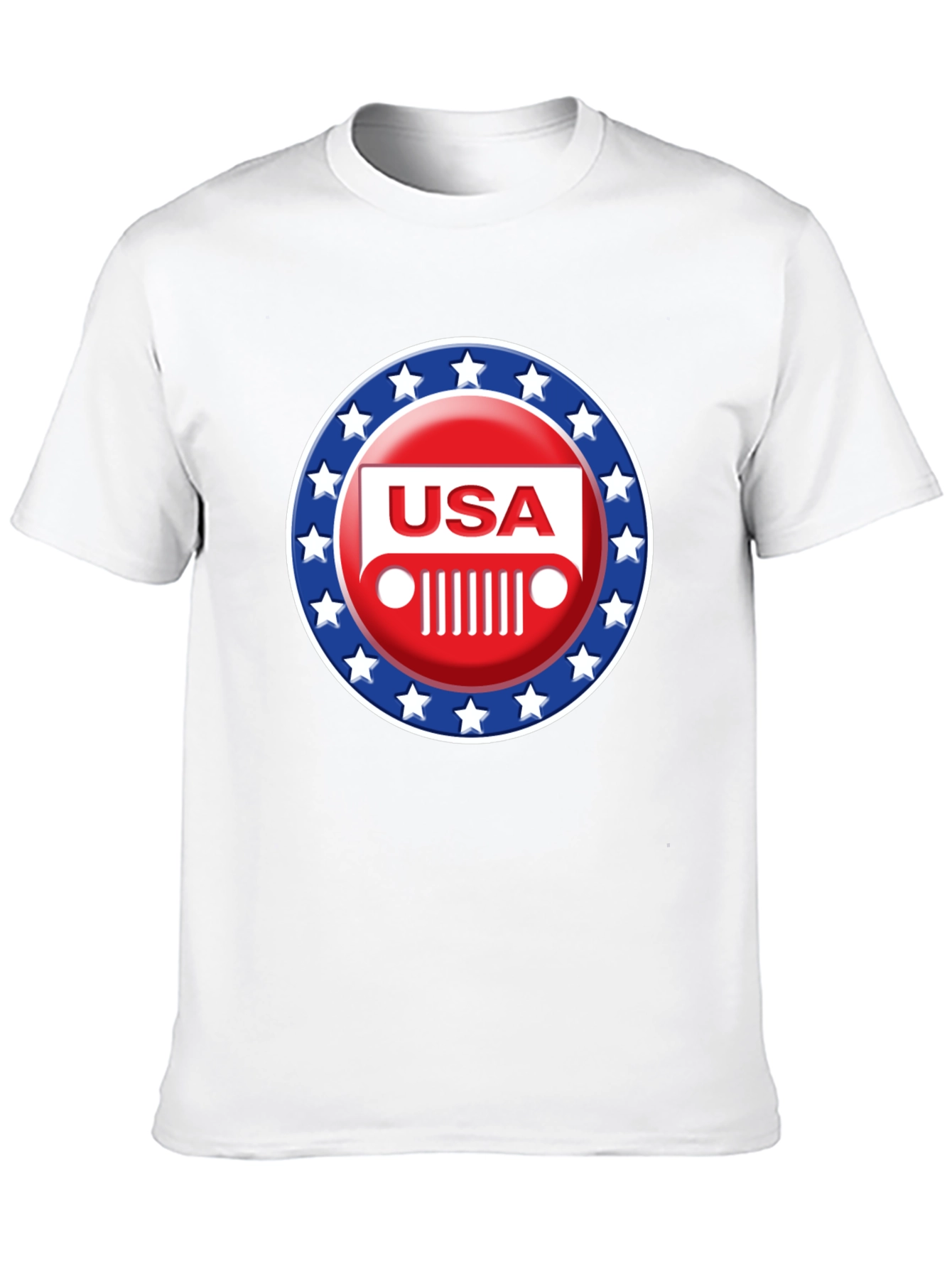 USA Jeep Patriotic T-Shirt