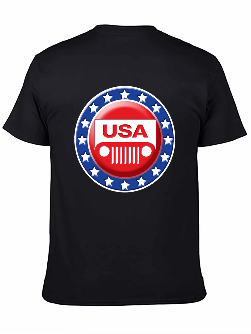 USA Jeep Patriotic T-Shirt