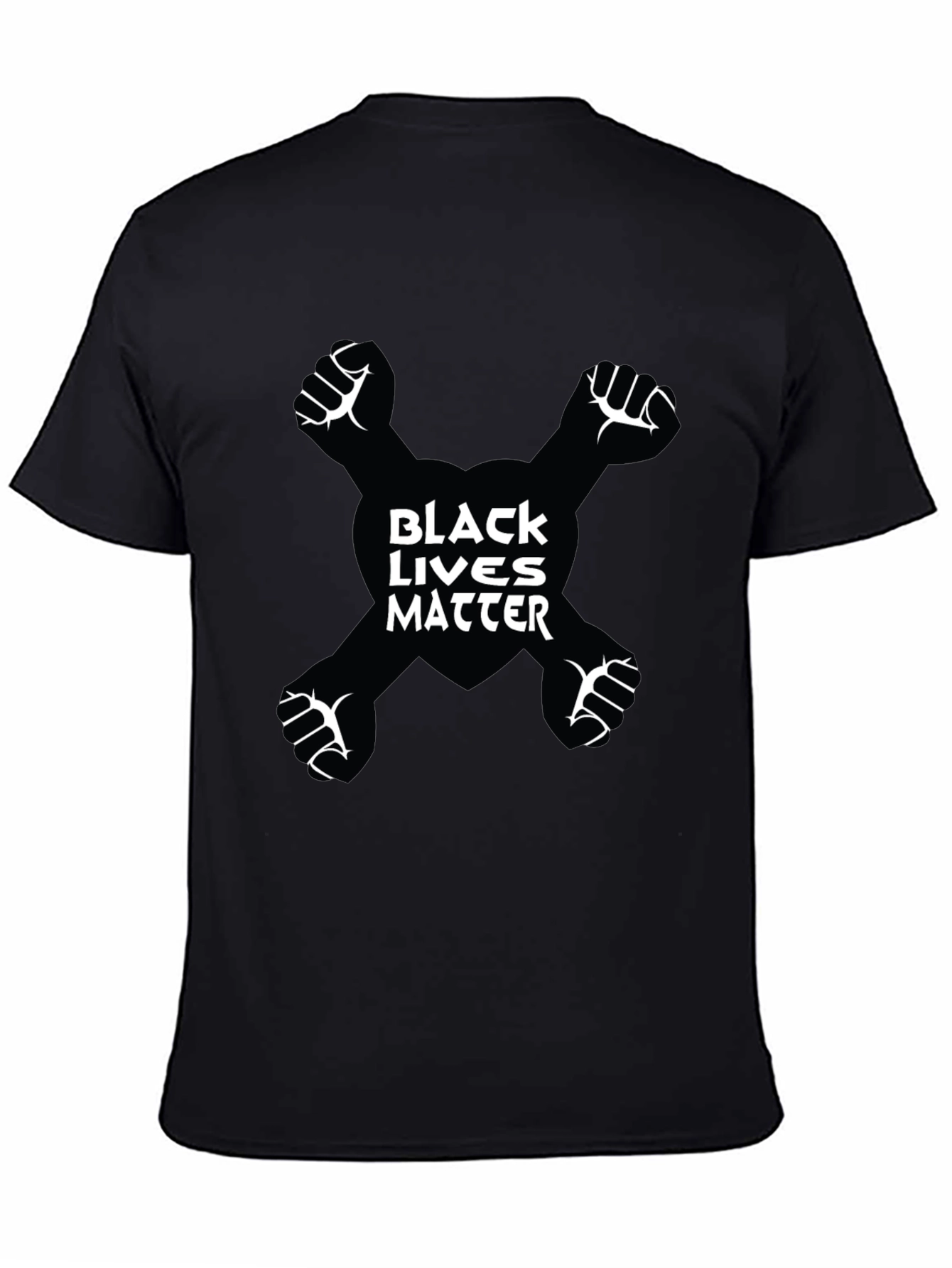 Black Lives Matter Fist Graphic Tee