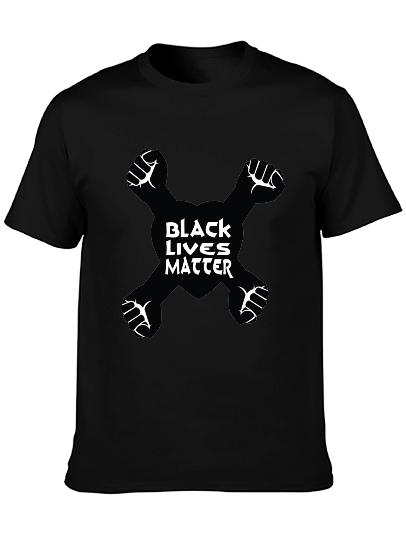 Black Lives Matter Fist Graphic Tee
