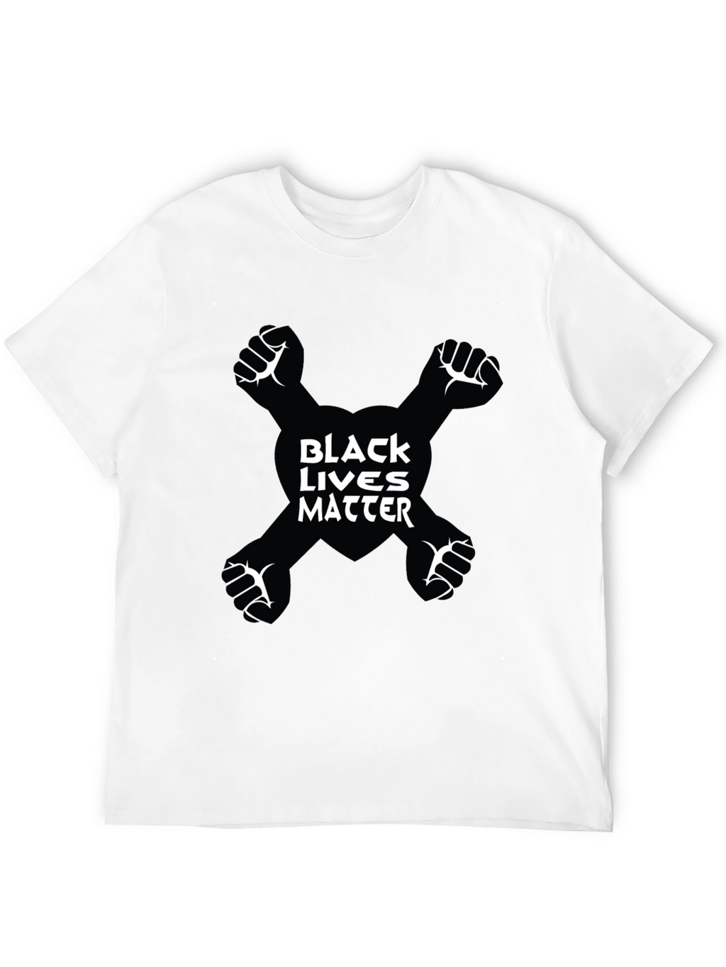 Black Lives Matter Fist Graphic Tee
