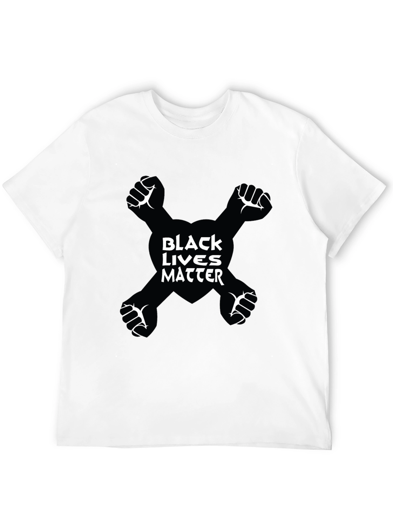 Black Lives Matter Fist Graphic Tee