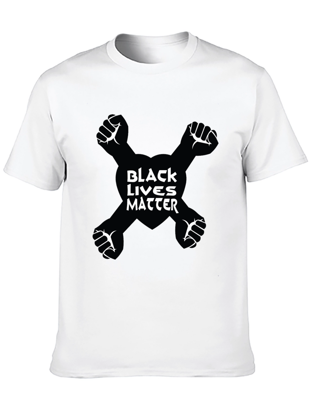 Black Lives Matter Fist Graphic Tee