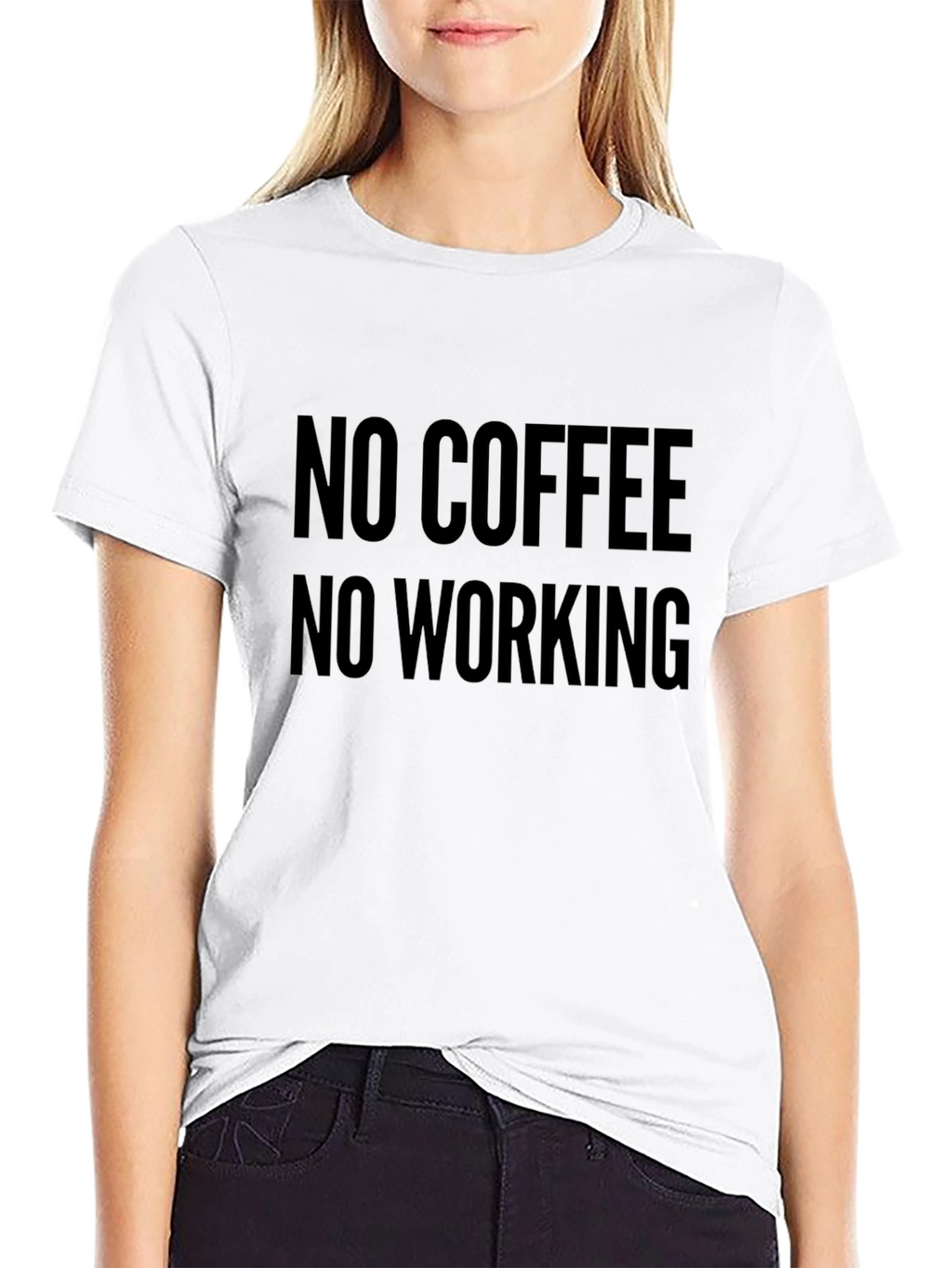 No Coffee No Working Graphic Tee