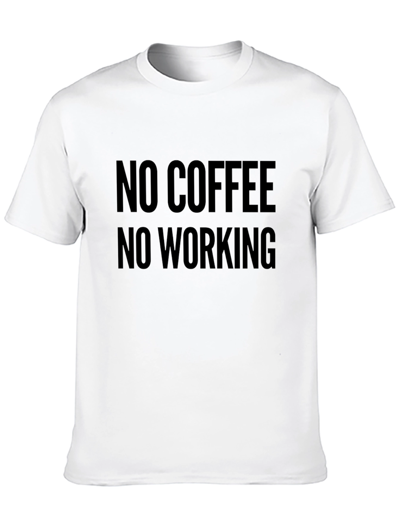 No Coffee No Working Graphic Tee