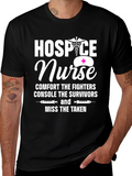 Hospice Nurse Comforts Graphic Tee