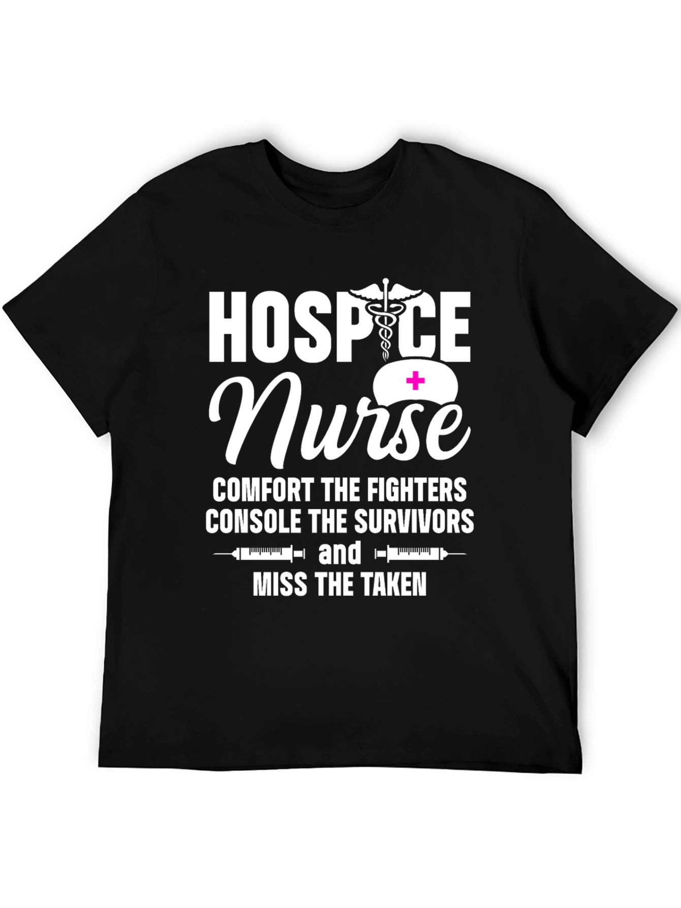Hospice Nurse Comforts Graphic Tee