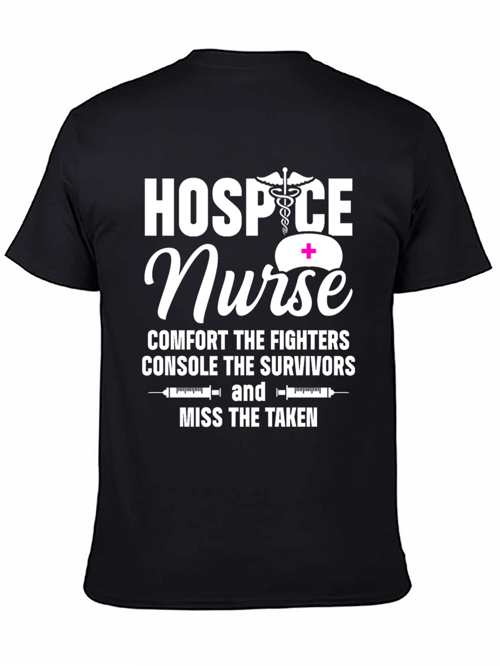 Hospice Nurse Comforts Graphic Tee