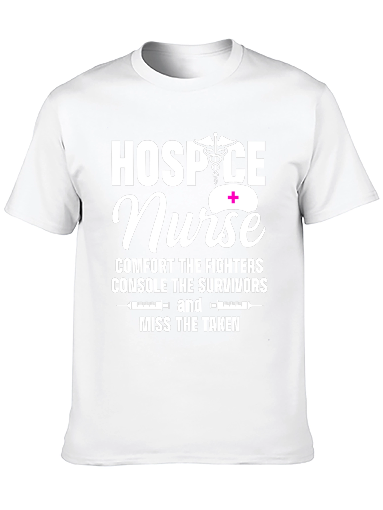 Hospice Nurse Comforts Graphic Tee