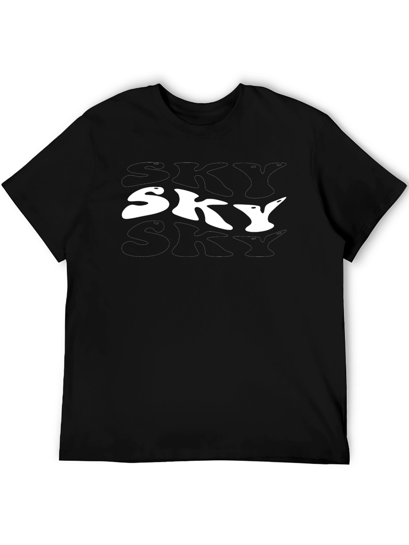 SKY Graphic Tee - Trendy Fashion